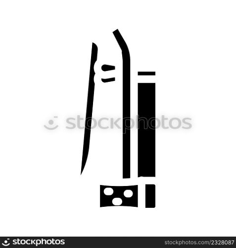 erhu chinese glyph icon vector. erhu chinese sign. isolated contour symbol black illustration. erhu chinese glyph icon vector illustration