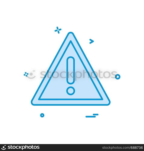 Error icon design vector