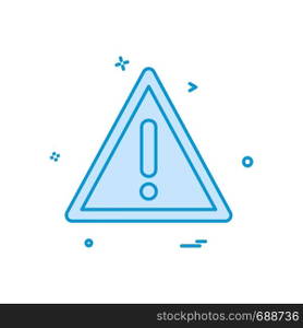 Error icon design vector