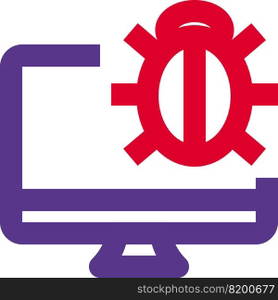 Error or software problem within desktop system.