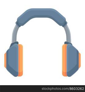 Esport headphones icon cartoon vector. Gamer sport. Pc online. Esport headphones icon cartoon vector. Gamer sport