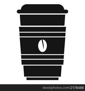 Espresso coffee cup icon simple vector. Restaurant cafe. Hot drink. Espresso coffee cup icon simple vector. Restaurant cafe