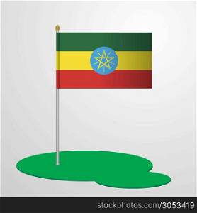 Ethiopia Flag Pole