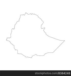 ethiopia map icon vector illustration design
