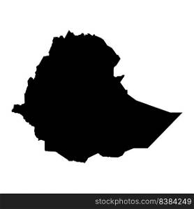 ethiopia map icon vector illustration design