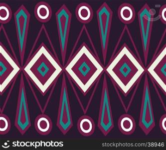 Ethnic Abstract bright pattern background. Vector illustration.