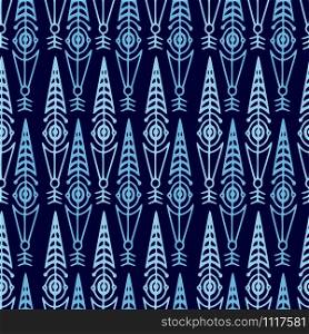 Ethnic arrows pattern. Modern seamless background. Bright arrows design for textile and web decoration. Ethnic arrows pattern. Modern seamless background. Bright arrows design for textile and web decoration.