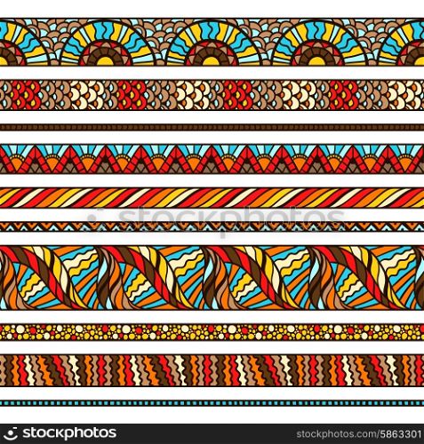 Ethnic background design with hand drawn ornament. Ethnic background design with hand drawn ornament.