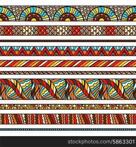 Ethnic background design with hand drawn ornament. Ethnic background design with hand drawn ornament.