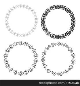 Ethnic Frame Ornamental Isolated Vector Illustration EPS10. Ethnic Frame Ornamental Vector Illustration