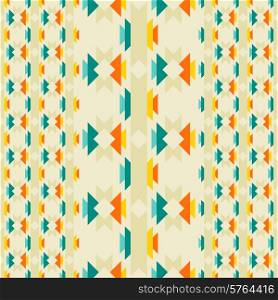 Ethnic seamless pattern in native style.