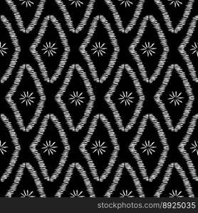 Ethnic seamless pattern vector image