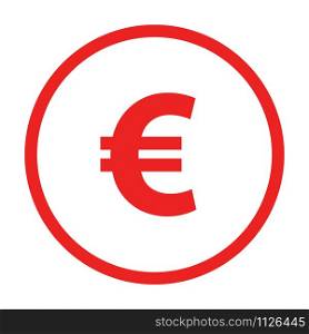 Euro and circle