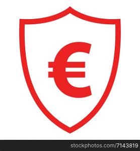 Euro and shield