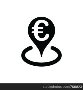 Euro Business finance logo icon template