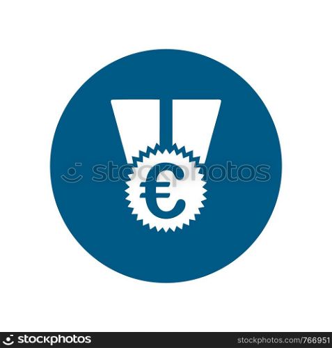Euro Business finance logo icon template