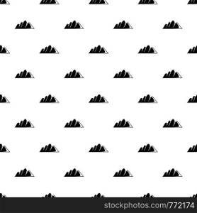 Europe mountain pattern seamless vector repeat geometric for any web design. Europe mountain pattern seamless vector