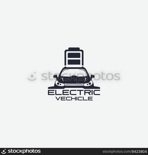 ev logo vector