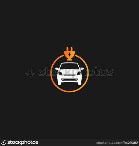 ev logo vector