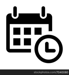 event deadline, icon on isolated background