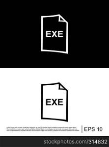 exe file format icon template