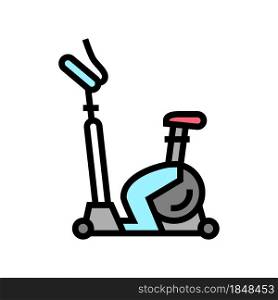 exercise bike color icon vector. exercise bike sign. isolated symbol illustration. exercise bike color icon vector illustration
