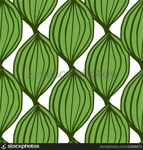 Exotic outline leaves seamless pattern. Abstract floral background. Creative palm leaf endless wallpaper. Hawaiian jungle backdrop. Doodle style. Design for fabric, textile print, wrapping, cover. Exotic outline leaves seamless pattern. Abstract floral background.