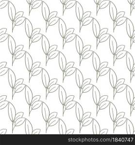 Exotic pattern with tropical leaves in jungle hawaii style. Hand drawing summer decoration of green painting palm foliage or plants and vintage garden flowers. Trendy seamless vector design.