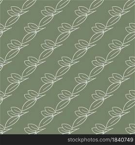 Exotic pattern with tropical leaves in jungle hawaii style. Hand drawing summer decoration of green painting palm foliage or plants and vintage garden flowers. Trendy seamless vector design.