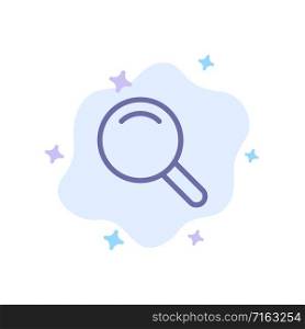 Expanded, Search, Ui Blue Icon on Abstract Cloud Background