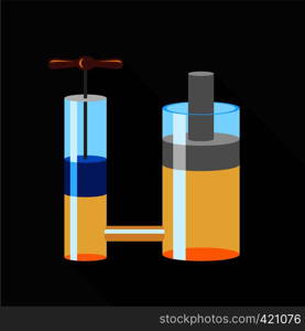 Experiment icon. Flat illustration of experiment vector icon for web. Experiment icon, flat style