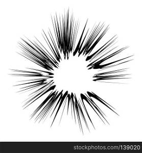 Explode Flash, Cartoon Explosion, Star Burst Isolated on White Background. Explode Flash, Cartoon Explosion, Star Burst