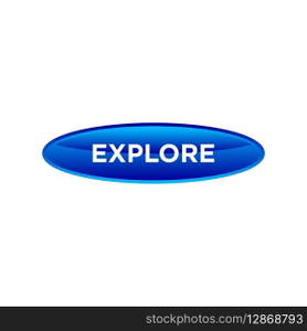 explore button website vector template