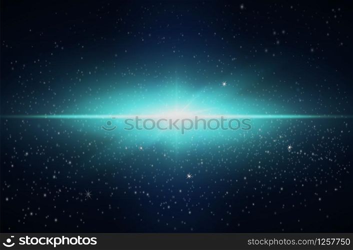 explosion galaxy background. Vector abstract