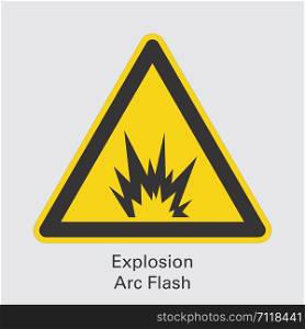 Explosion Symbol Arc Flash Symbol
