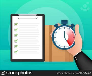 Express delivery icon for apps and website. Delivery concept. Vector illustration.. Express delivery icon for apps and website. Delivery concept. Vector illustration