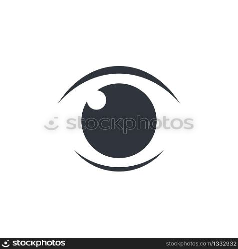 Eye care illustration vector icon design