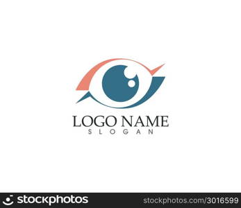 Eye care logo and symbols template vector icons app