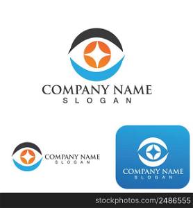 Eye Care logo Branding Identity Corporate design