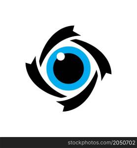 Eye care logo images illustration design