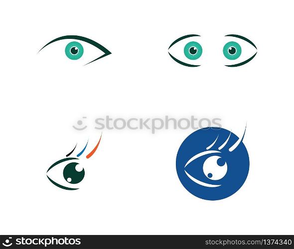 Eye care Logo Template
