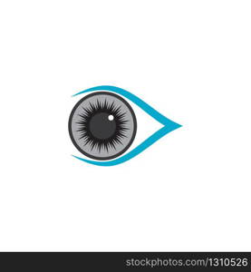 eye care logo template icon symbol