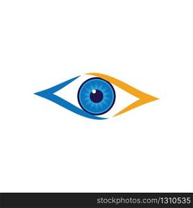 eye care logo template icon symbol
