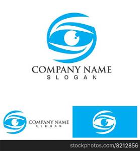 Eye Care logo  vector design