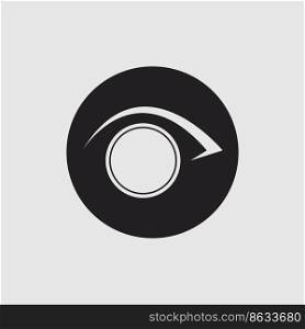 Eye care logo vector illustration design template