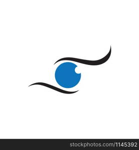 Eye Care vector logo and symbol design