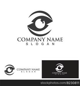  Eye Care vector logo design Branding Identity Corporate