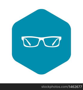 Eye glasses icon. Simple illustration of eye glasses vector icon for web. Eye glasses icon, simple style