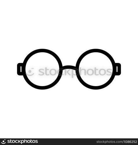 eye glasses icon vector design template