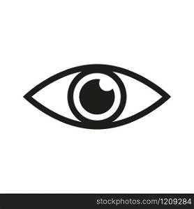 Eye icon. Look and Vision icon. Eye vector icon.